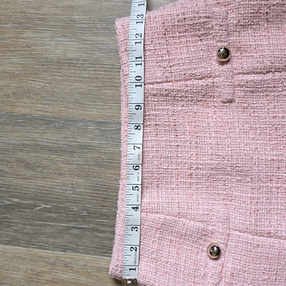 Guess Pink Tweed Skirt - Picture 7 of 16